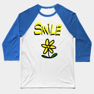 Smile Baseball T-Shirt